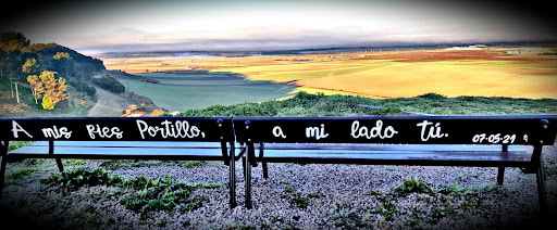 Mirador "A mis pies Portillo, a mi lado tú"