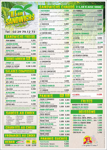 Photo 1 - L'Ile Aux Sandwichs Restauration rapide