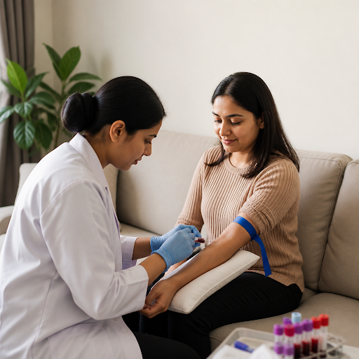Skip the crowded labs and get reliable lab tests done from the comfort of your home. Blood Test a…