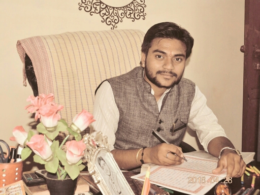 Mr jitendra saklani owner of (DURGA BHAWANI JYOTISH KENDRA)