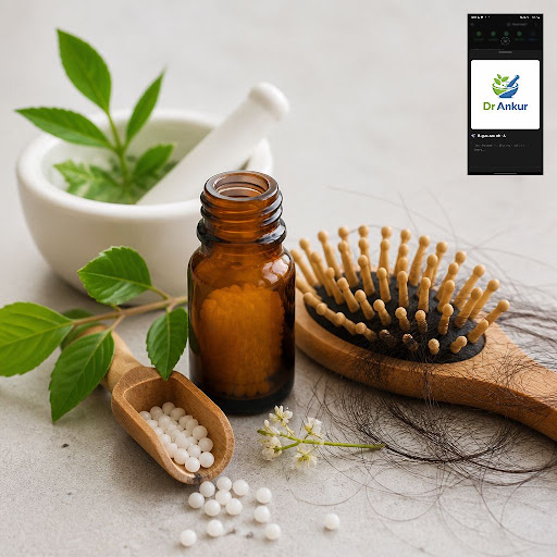 Struggling with hair fall, thinning hair or bald patches? At Dr Ankur homoeopathic clinic in Kris…
