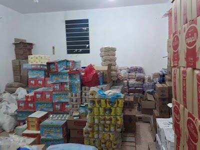 Photos of Safwa ration goods and food