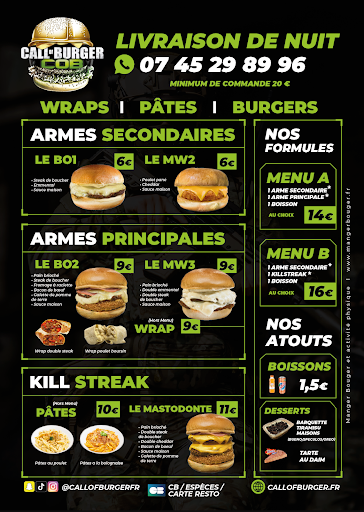Photo 1 - Call Of Burger - Livraison de nuit