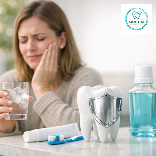 Are hot tea, ice cream or even brushing making your teeth twinge with pain? Tooth sensitivity is… post image