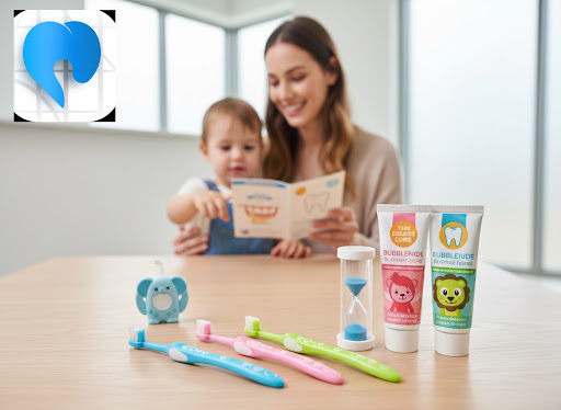Helping your child build strong dental habits starts with the right tools at home. At Dental Park…