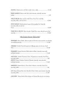 Menu La Cocotte Givrée - Restaurant & Glacier Page 3