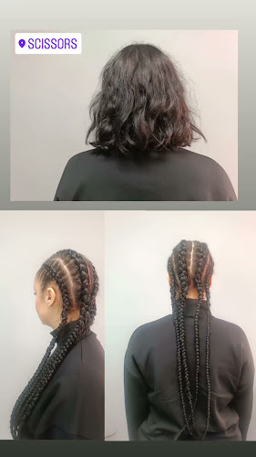 Scissors hair luxury