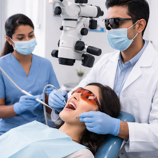 Worried about root canal pain? At Sniora Dental & Aesthetic Care in Shastri Nagar, Balangir, we u… post image