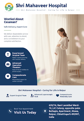 Shri Mahaveer Hospital specializes in safe and advanced Cesarean Section procedures, ensuring exp… post image