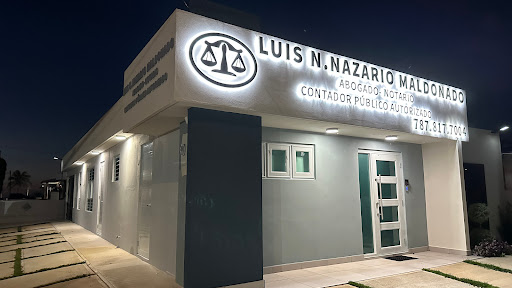 Lic. Luis N. Nazario Maldonado / N.M. L.L.C. / Nazario Maldonado, CSP Logo
