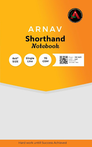 Arnav Shorthand Notebook post image