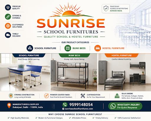 manufactures strong and durable iron bunk beds for hostels, schools, institutions, staff accommod… post image
