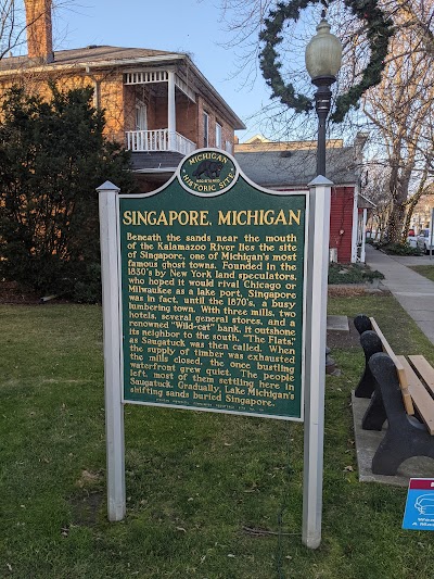 Singapore, Michigan Historical Marker