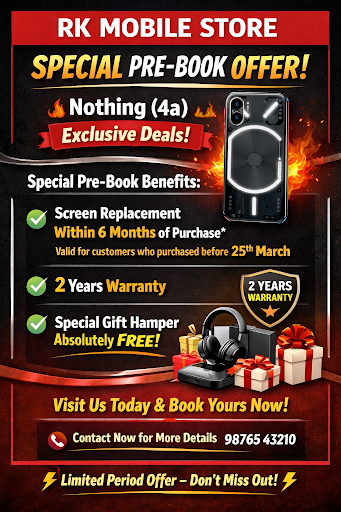 Nothing 4a Pre book Offer post image