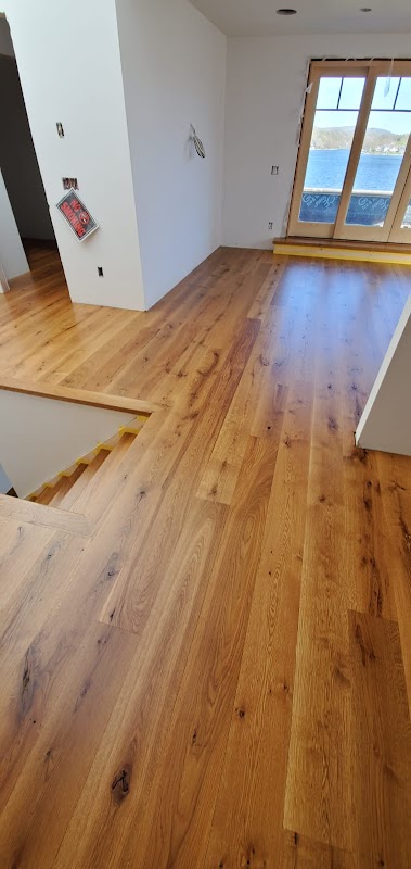 Dilley Wood Floors facility with washing machines in Bridgeport