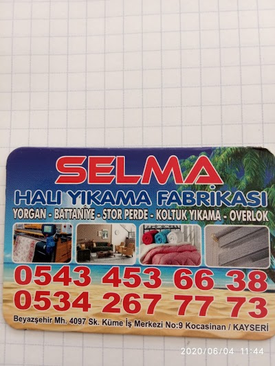 Kayseri Selma Halıyıkama fab