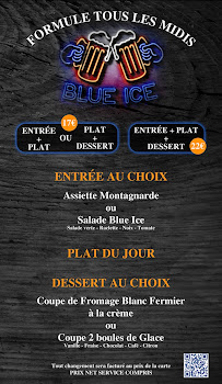 Menu BAR RESTAURANT BLUE ICE Page 2