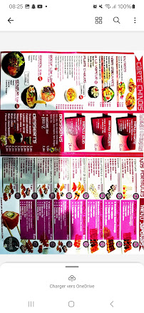 Menu O' Crousti D'Asie. Page 1