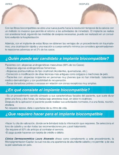 Photos of Dermocosmetics clinical Laura Alvarado
