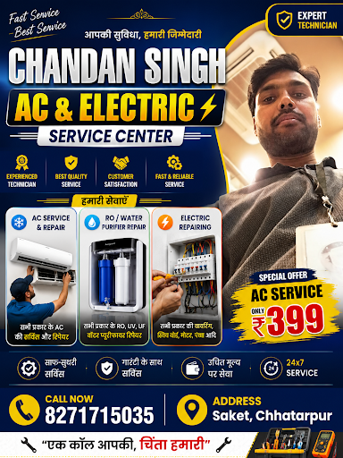 Best AC 🆒 service saket chatarpur  AC SERVICES nearby Saket Chhatarpur enclave freedom fighter m… post image