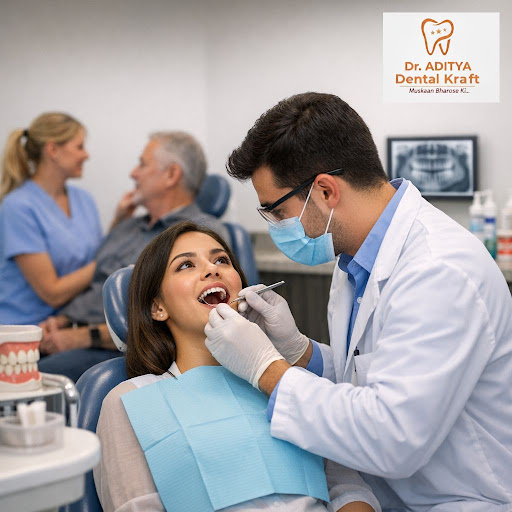Not sure how frequently you should see a dentist near you? At Dr. Aditya Dental Kraft in Ghaziaba… post image