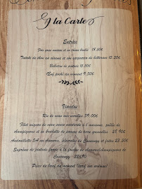 Menu Comme chez nous à virey sous bar Page 3