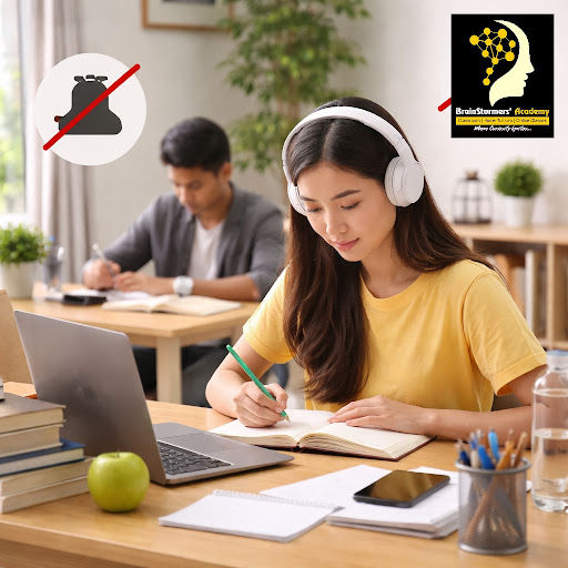 Struggling to stay focused while studying? At BrainStormers' Academy, Smriti Nagar, Durg, we help… post image