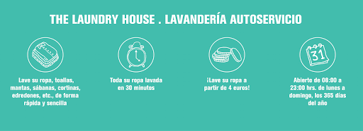 The Laundry House Lavandería Logo
