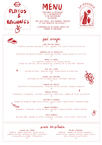 Menu La Noceria Page 1