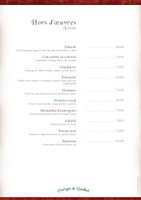Menu Vestiges De Baalbek Page 10