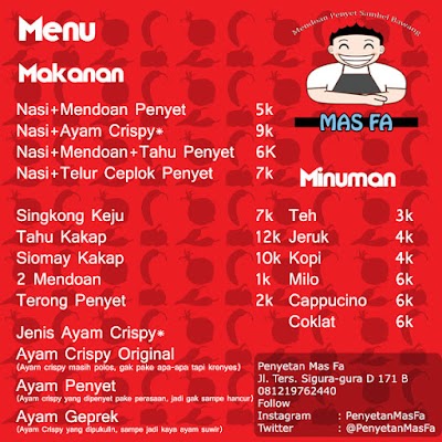 Photos of Ayam Geprek Mas Fa