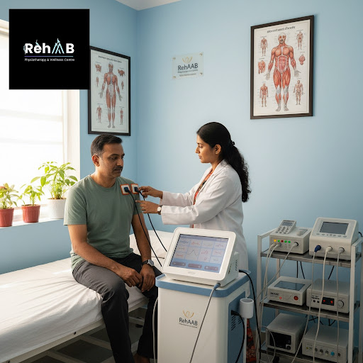 Discover the benefits of electrotherapy modalities at RehAAB Physiotherapy and Wellness Centre, y… post image