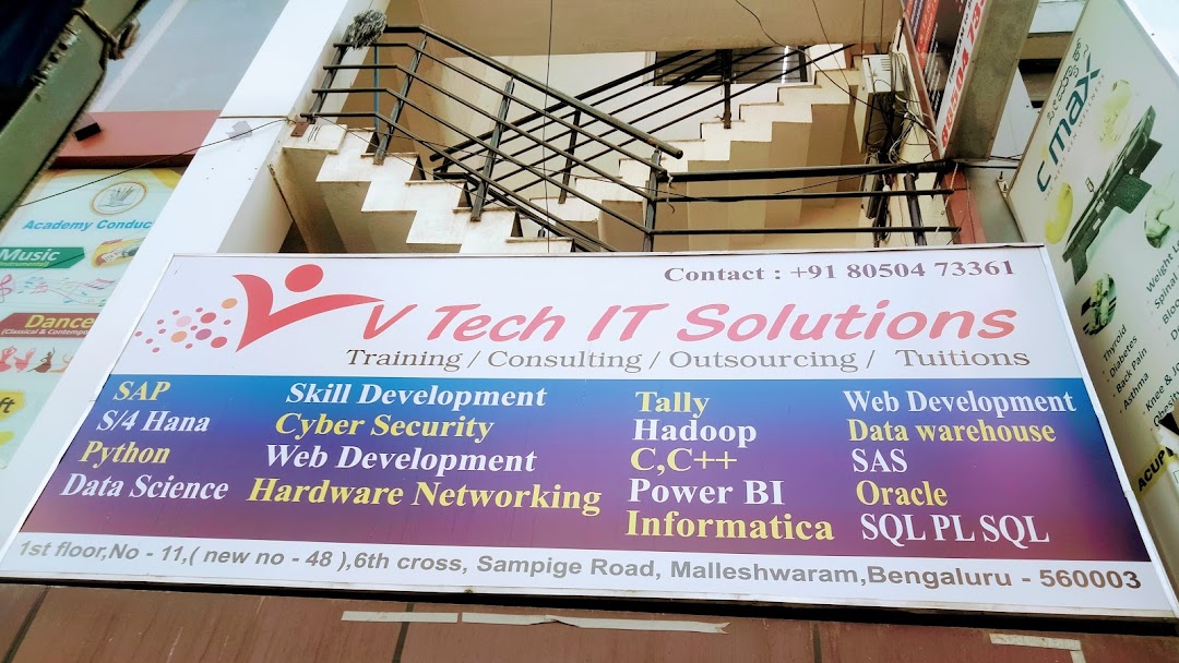 V Tech IT Solutions Human Resource Consulting in Malleshwaram