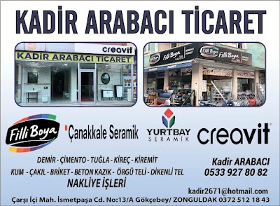 Kadir Arabacı Yapı Ticaret Filli Boya