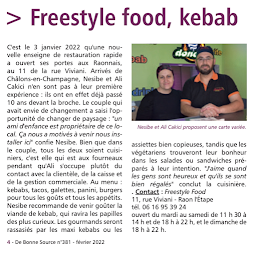 Photo n°12 de FREESTYLE KEBAB FOOD à Raon-l'Étape (Restauration rapide)