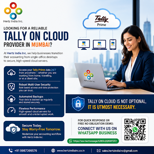 Looking for a reliable Tally on Cloud provider in Mumbai?  post image