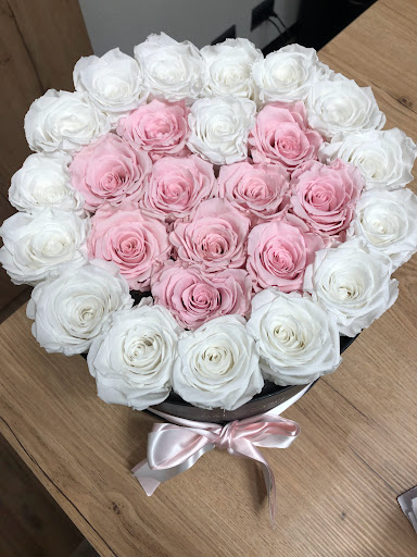 Eternal Roses Milano | Rose Stabilizzate - Fioraio - Box Rose Rosse, Blu, Rose, Gold, Verdi e Nere - Luxury Flower - Fiorista - Thumbnail