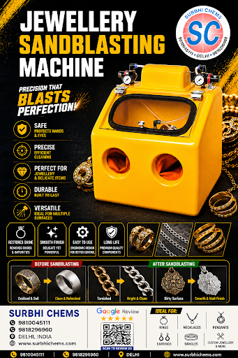 A safe jewellery workshop protects your team, machinery, and precious metals. Surbhi Chems in Kar… post image