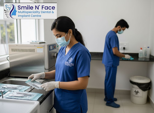 At Smile N' Face Dental And Implant Center in Azam Nagar, Belagavi, your safety is our first prio… post image