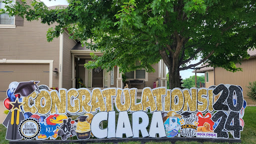 Yard Props Celebration Signs - Thumbnail
