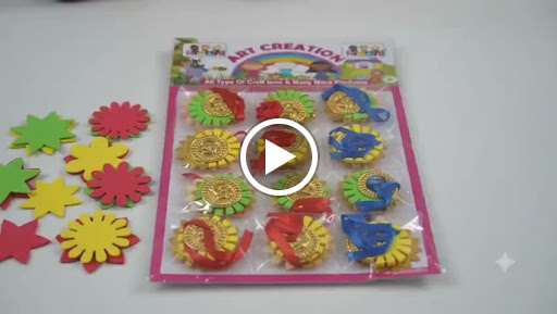 Rakhi making matrail post image