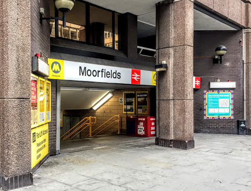 Moorfields Station - Visual
