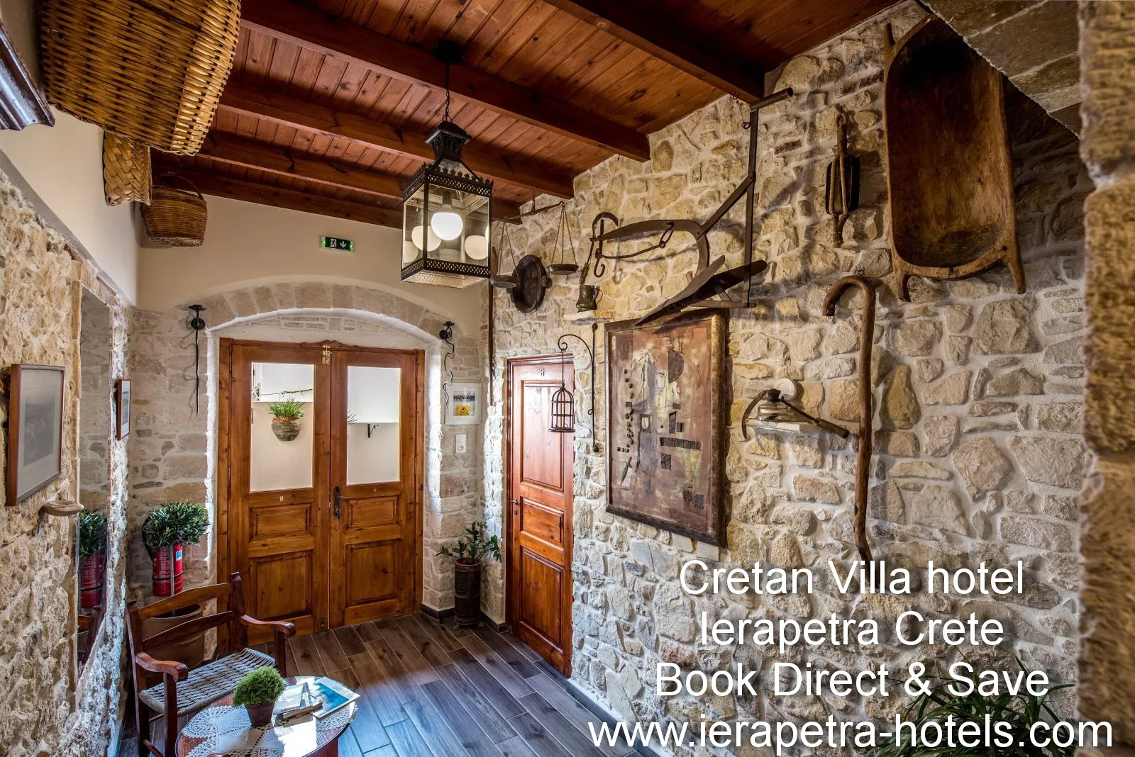Cretan Villa Hotel & Apartments in Ierapetra Crete.