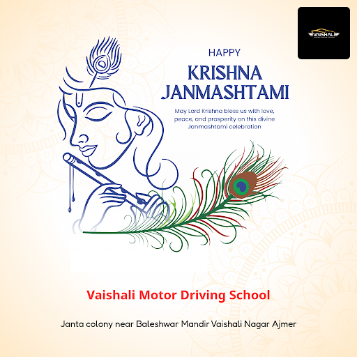 Celebrate Janmashtami with Vaishali Motor Driving School. Secure your vehicle’s future with relia… post image