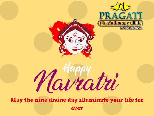 May maa durga showers her blessing and illuminate your life for ever. Pragati Physiotherapy Clini… post image