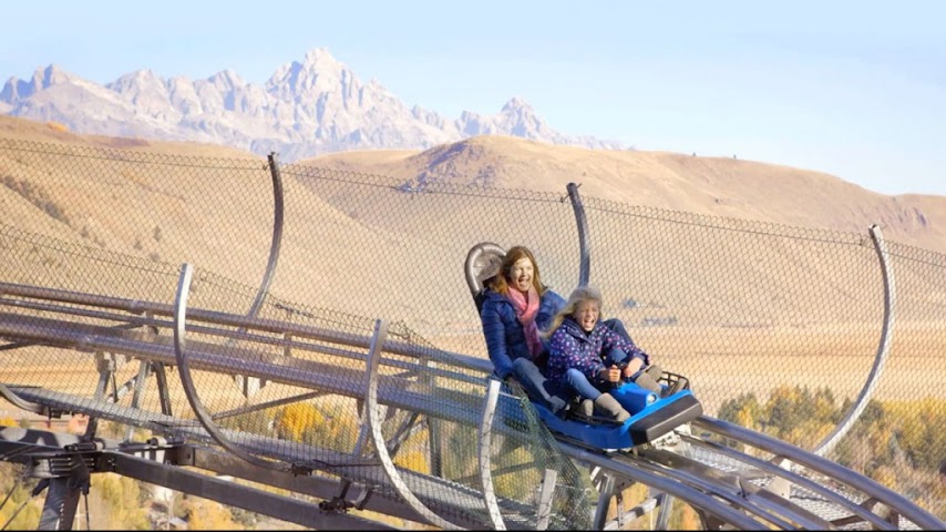 Cowboy Coaster at Snow King Mountain by null