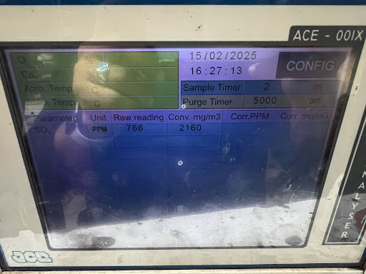 Faulty Gas analyser HMI device repaired successfully post image