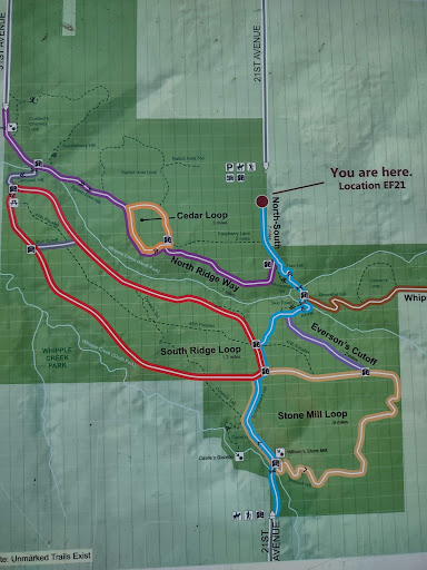 Whipple Creek Regional Park Parking Area - Thumbnail