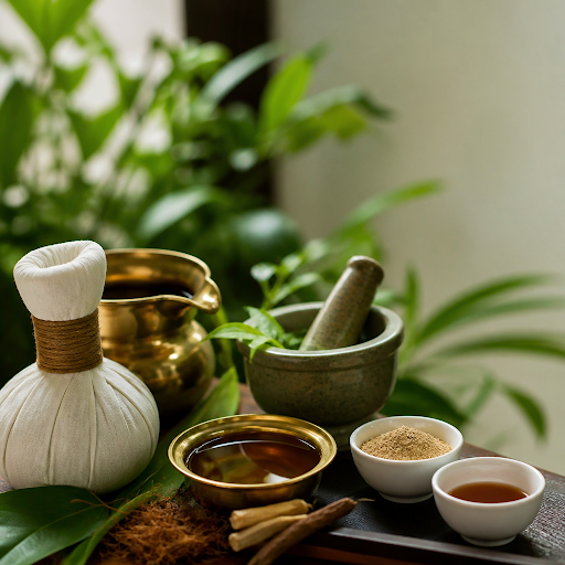 ✔️ Tailored ayurvedic massage therapy using warm medicated oils to ease deep muscle knots and imp… post image