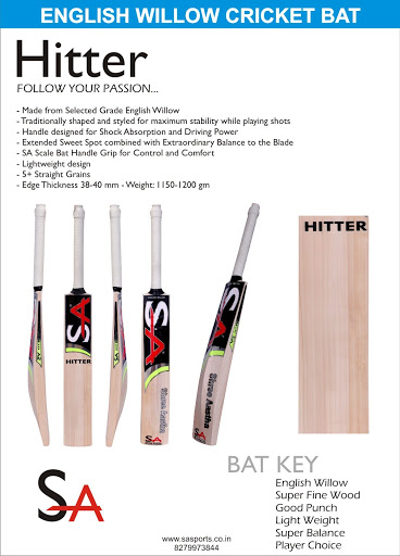 HITTER ENGLISH WILLOW CRICKET BAT